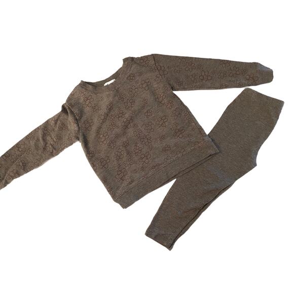 Splendid Dark Gray Sweatshirt and Leggings Size 2T - Picture 1 of 5